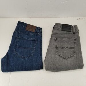 Lucky Brand Men's 110 Skinny Men Jeans Sz 32 x 32 Blue Gray Mid Rise Denim 2 of
